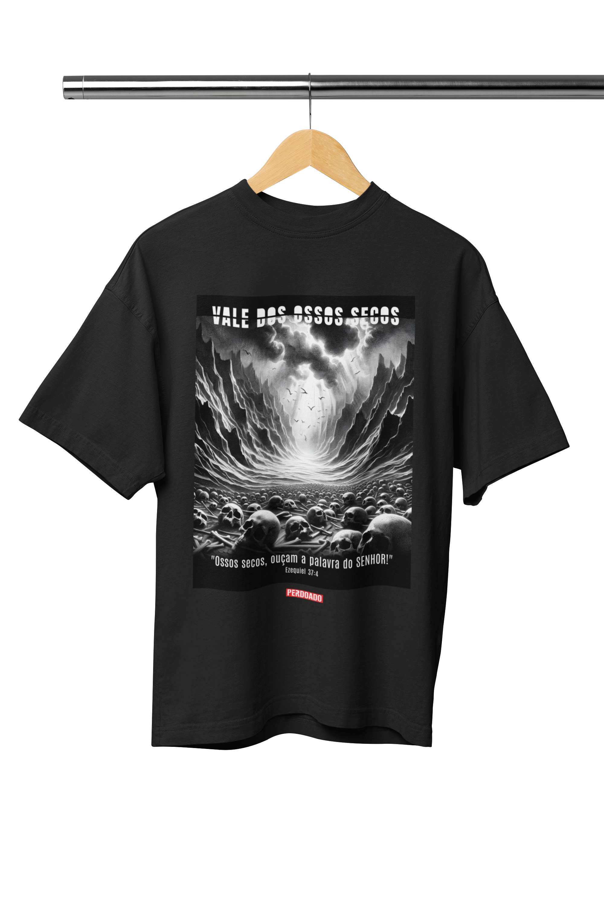 0005OS - Camiseta Oversized Ossos Secos