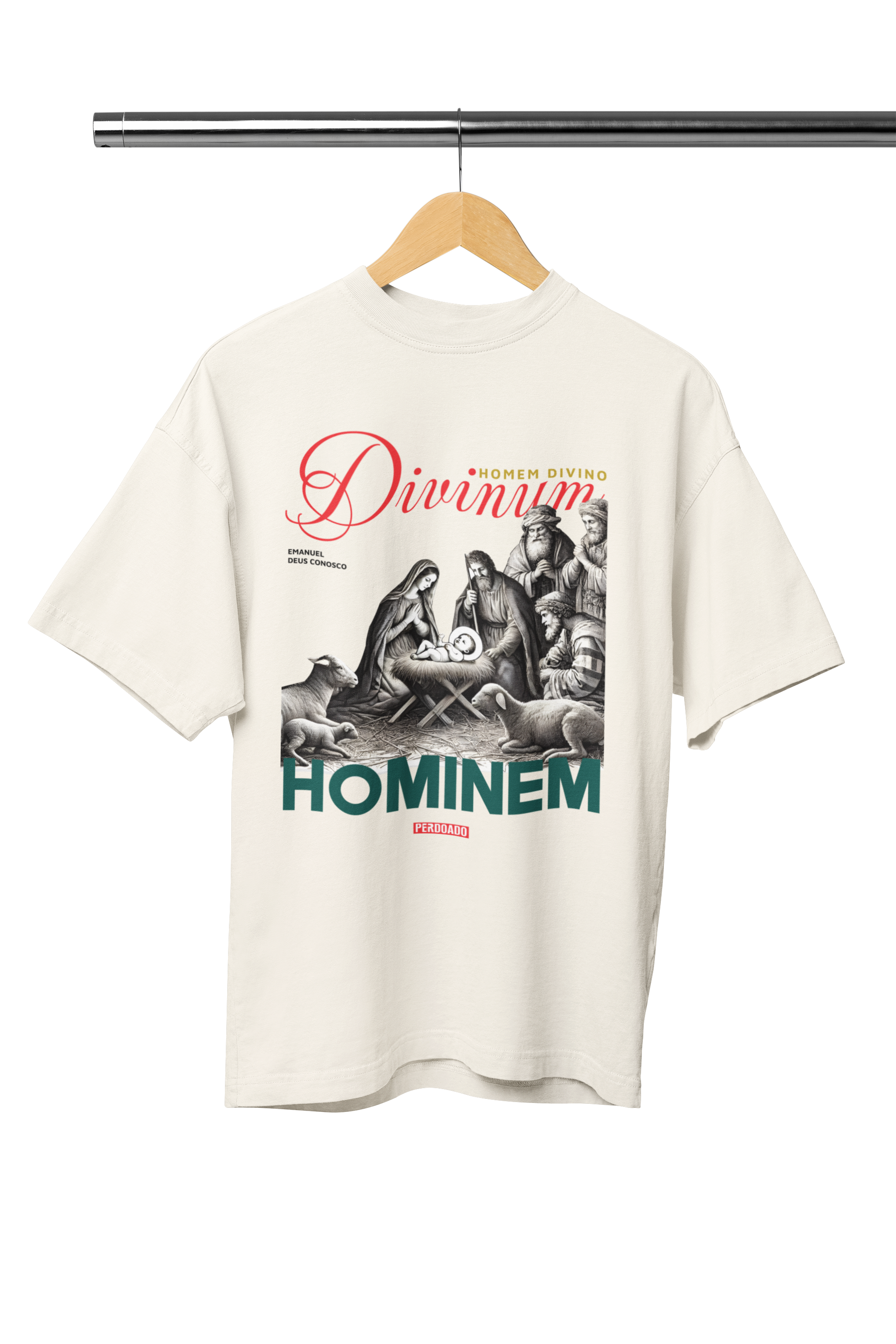 0006OS - Camiseta Oversized Homem Divino