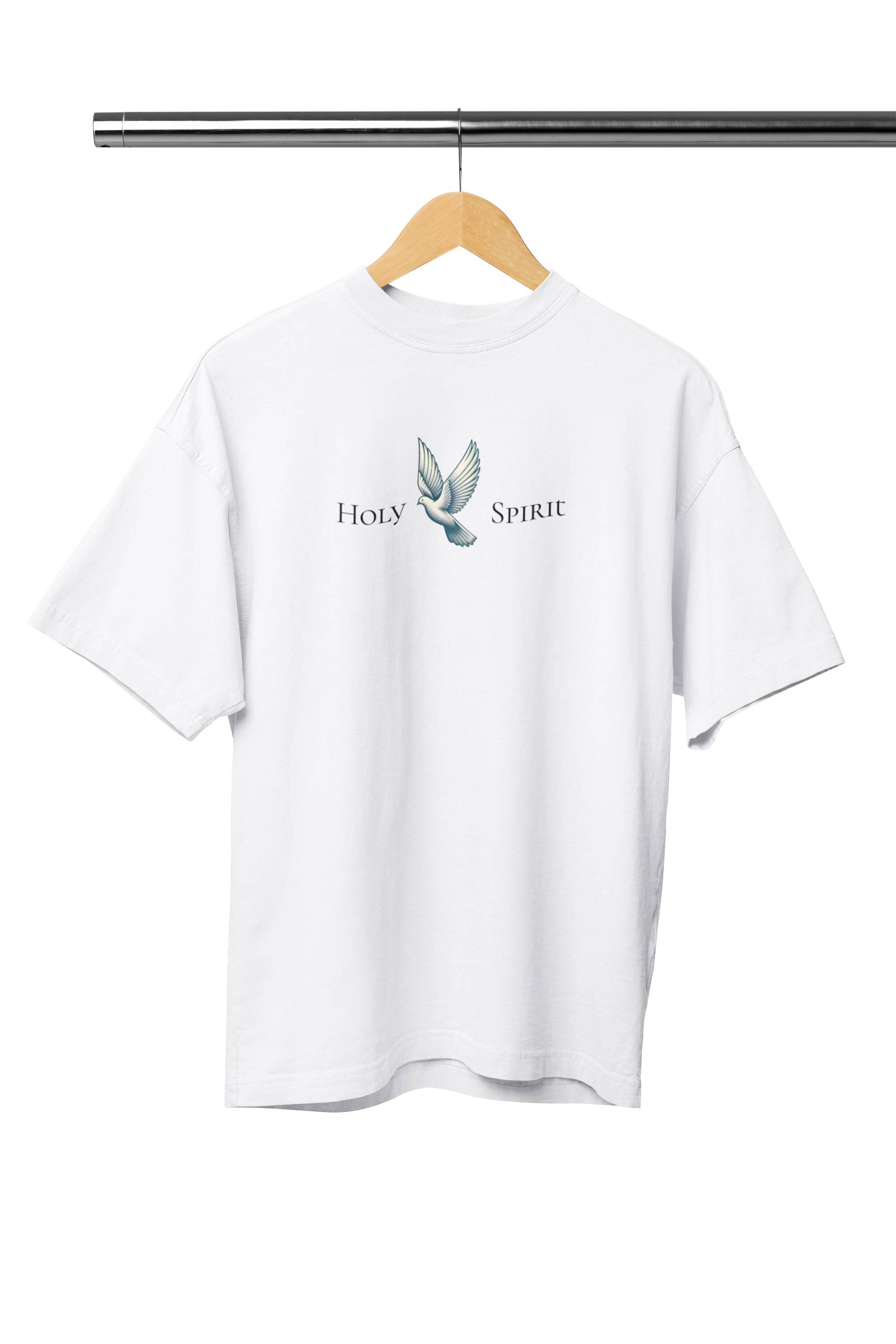 0004OS - Camiseta Oversized Holy Spirit