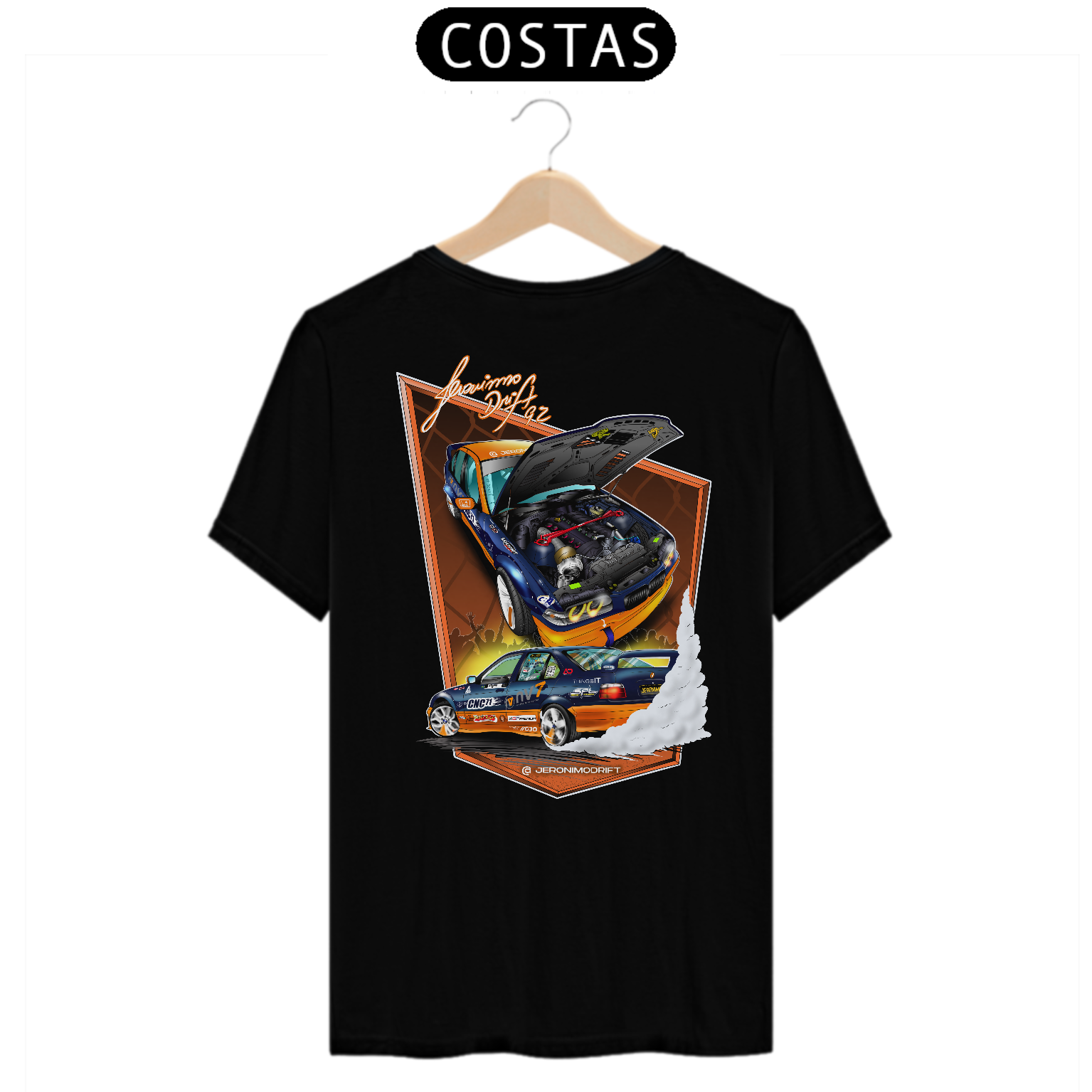 Camiseta Jeronimo Drift - Motor BMW 328 Turbo