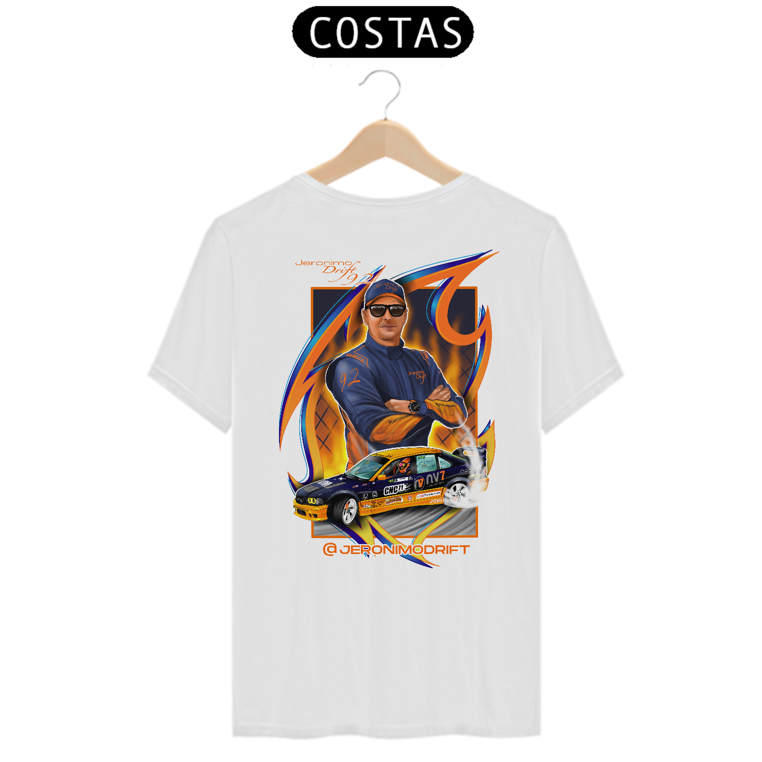 Camiseta Jeronimo Drift - O Piloto