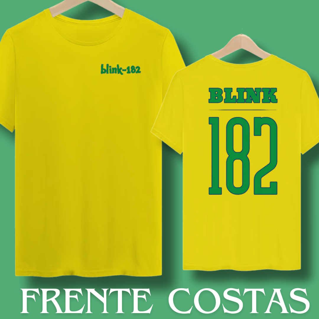 Camiseta blink-182 - Patriota kkkk