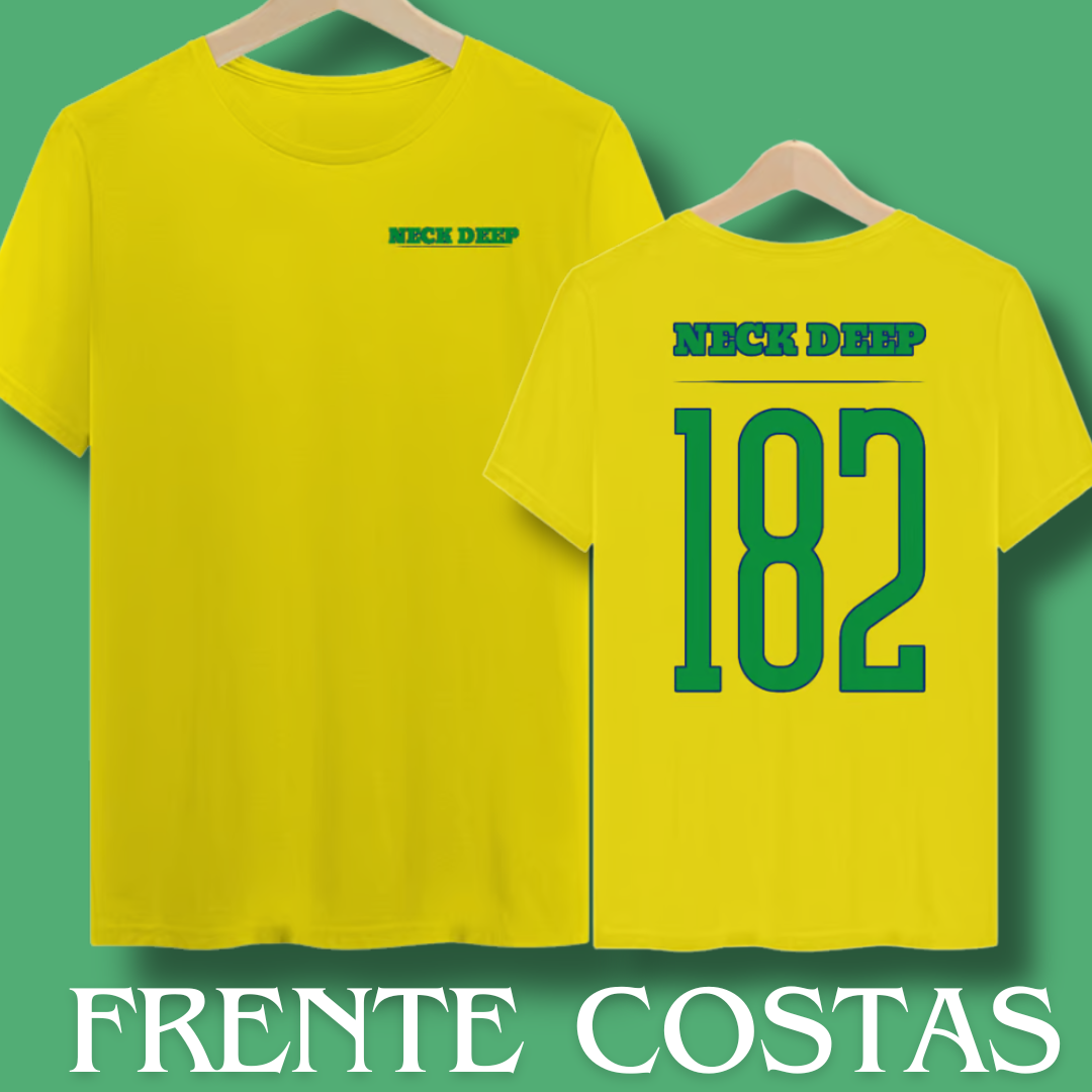 Camiseta Neck Deep - Patriota