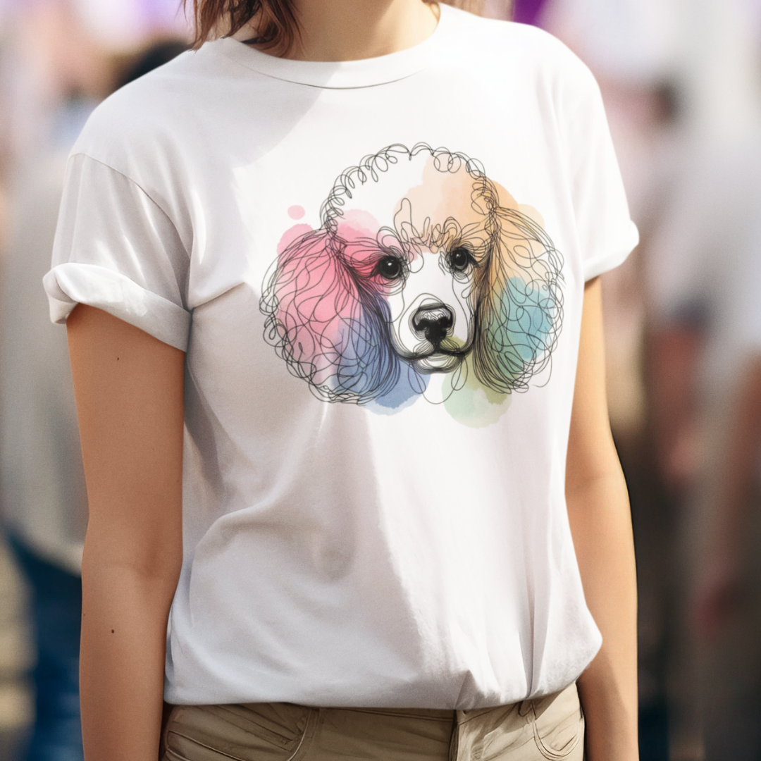 Poodle Aquarela