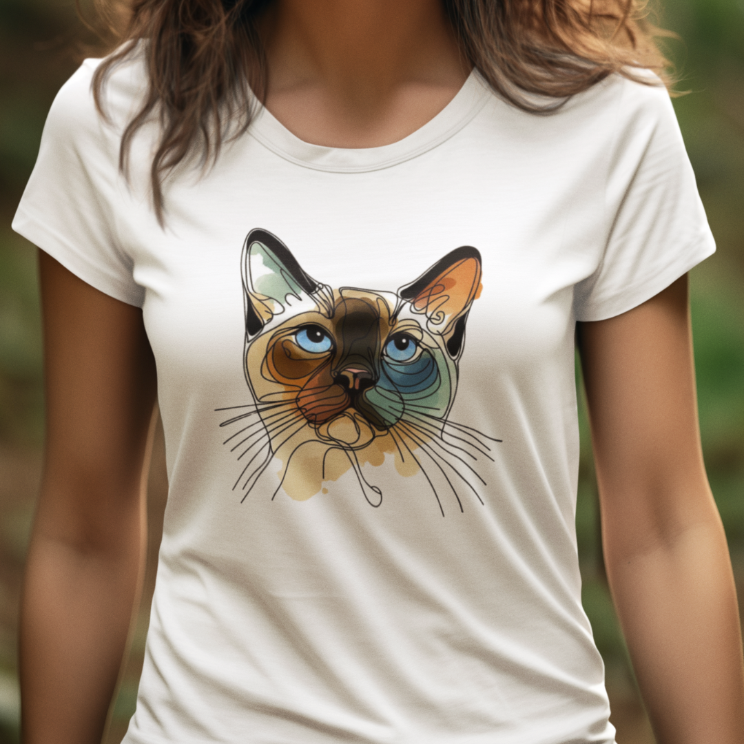 Babylook Gato Siâmes