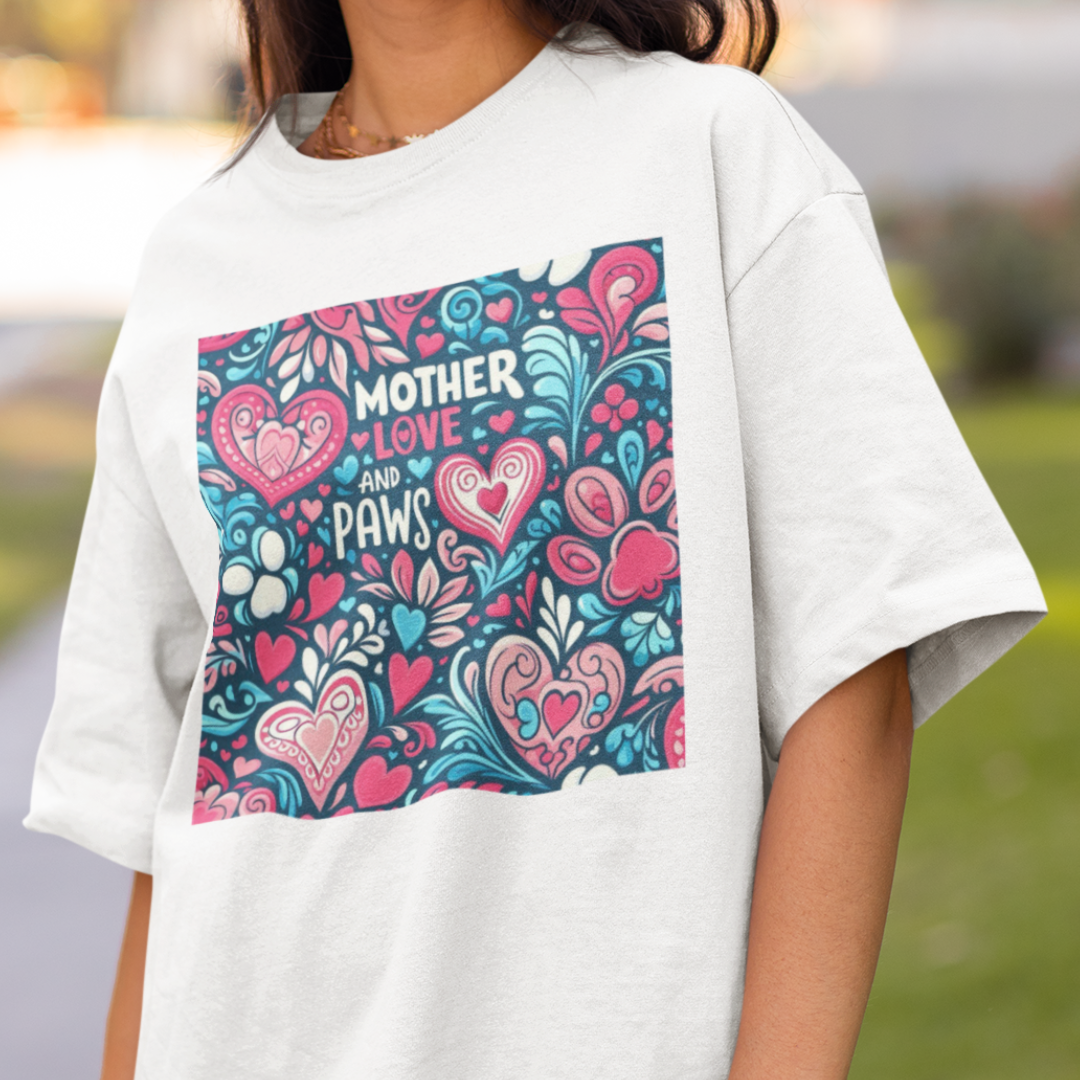 Mother, love and paws - Oversized