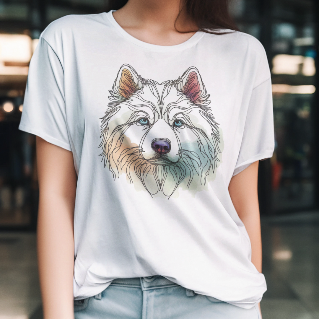 Husky Siberiano Branco