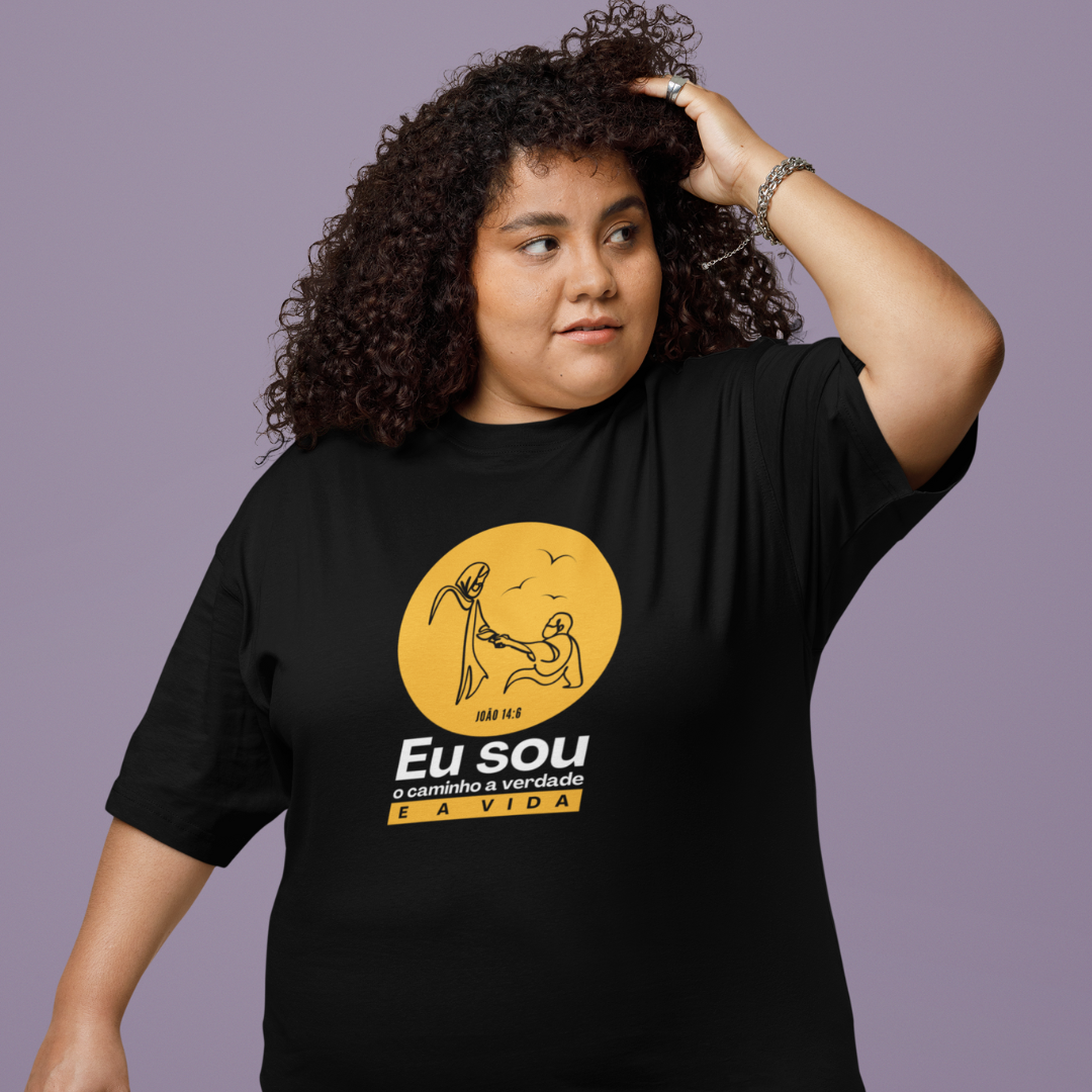 Camiseta Plus Size  Caminho Verdade e Vida
