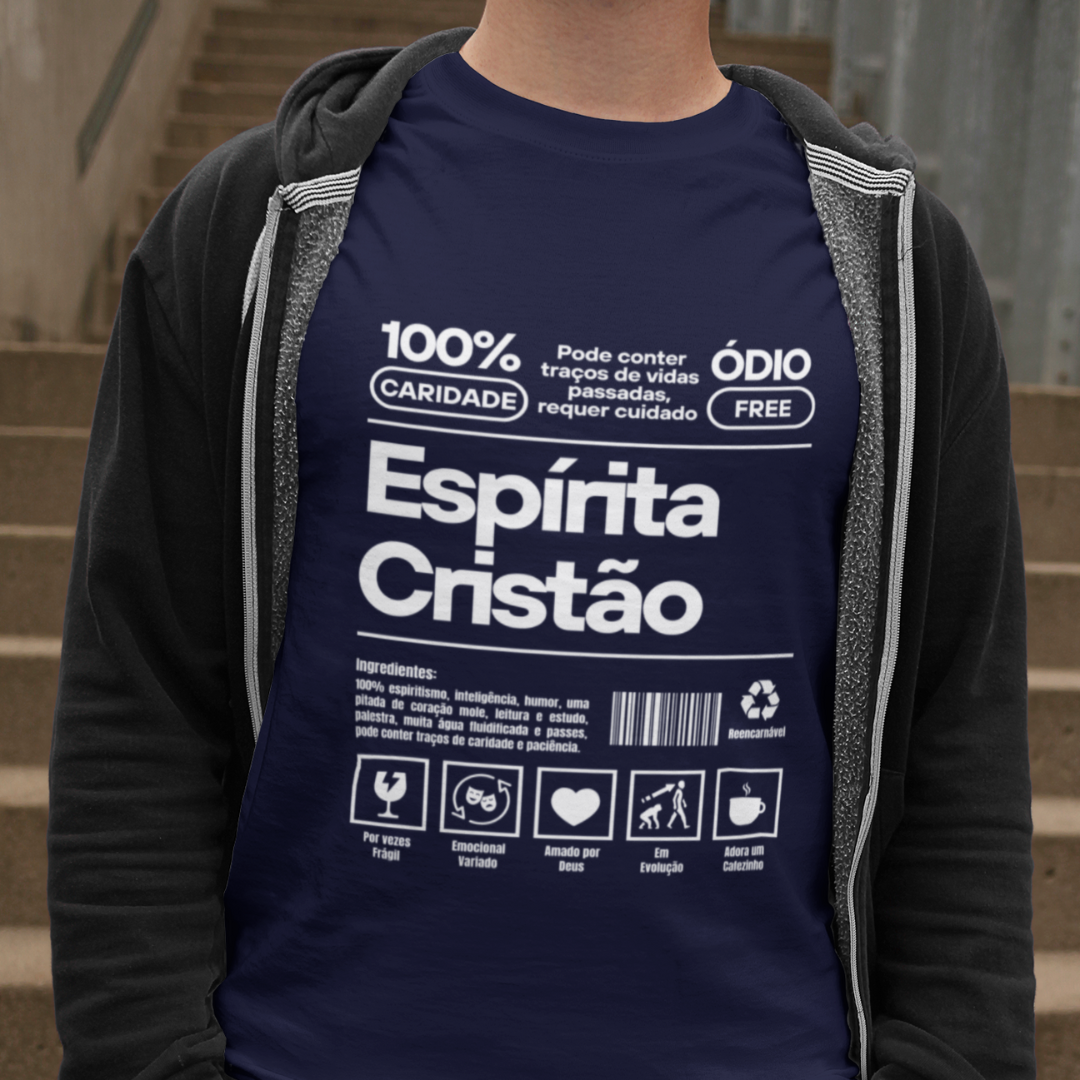 Camiseta Espírita Cristão