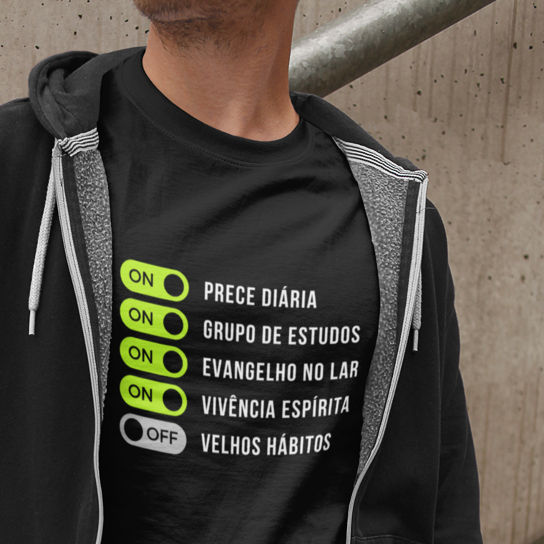 Camiseta Espírita Ser Espírita