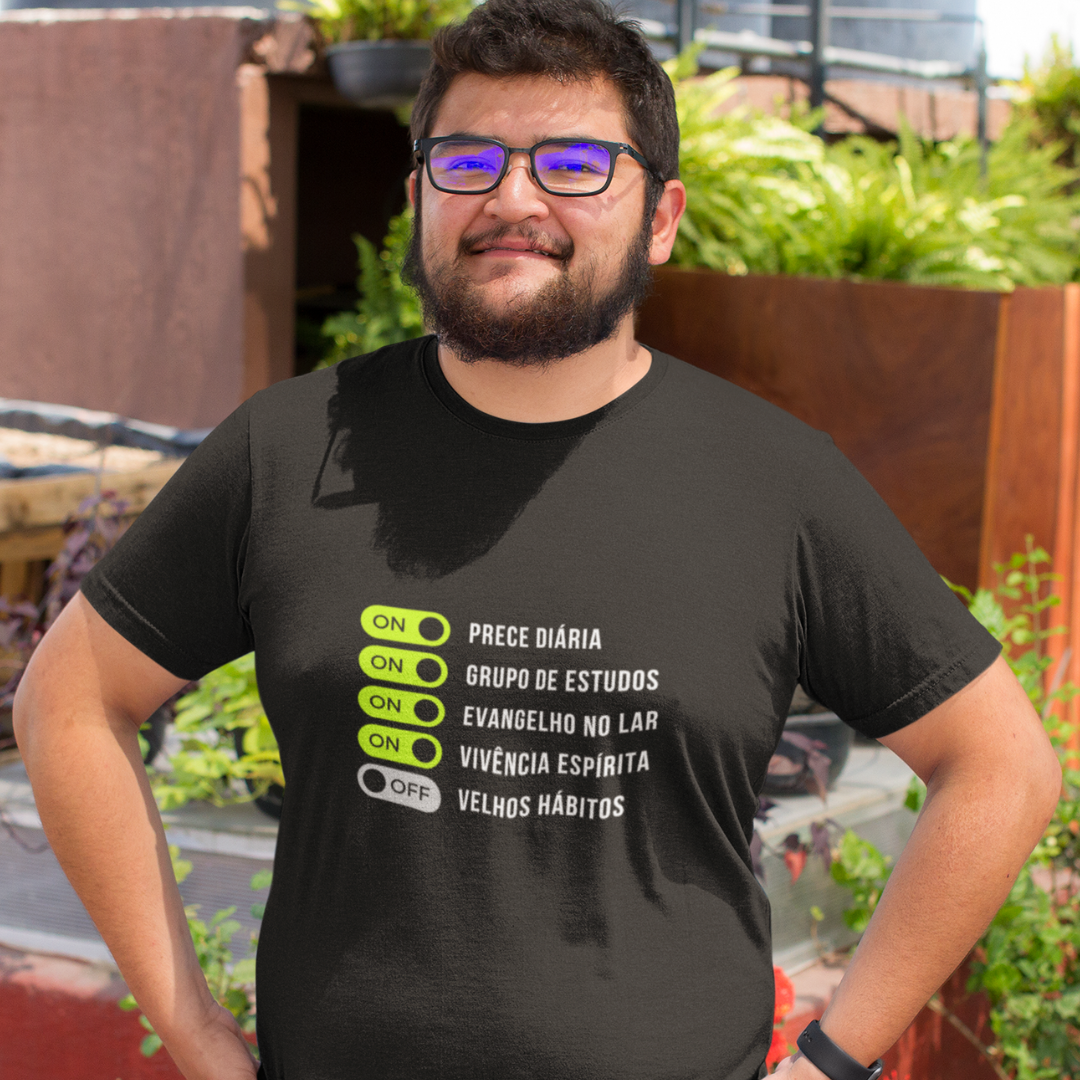 Camiseta Espírita Ser Espírita