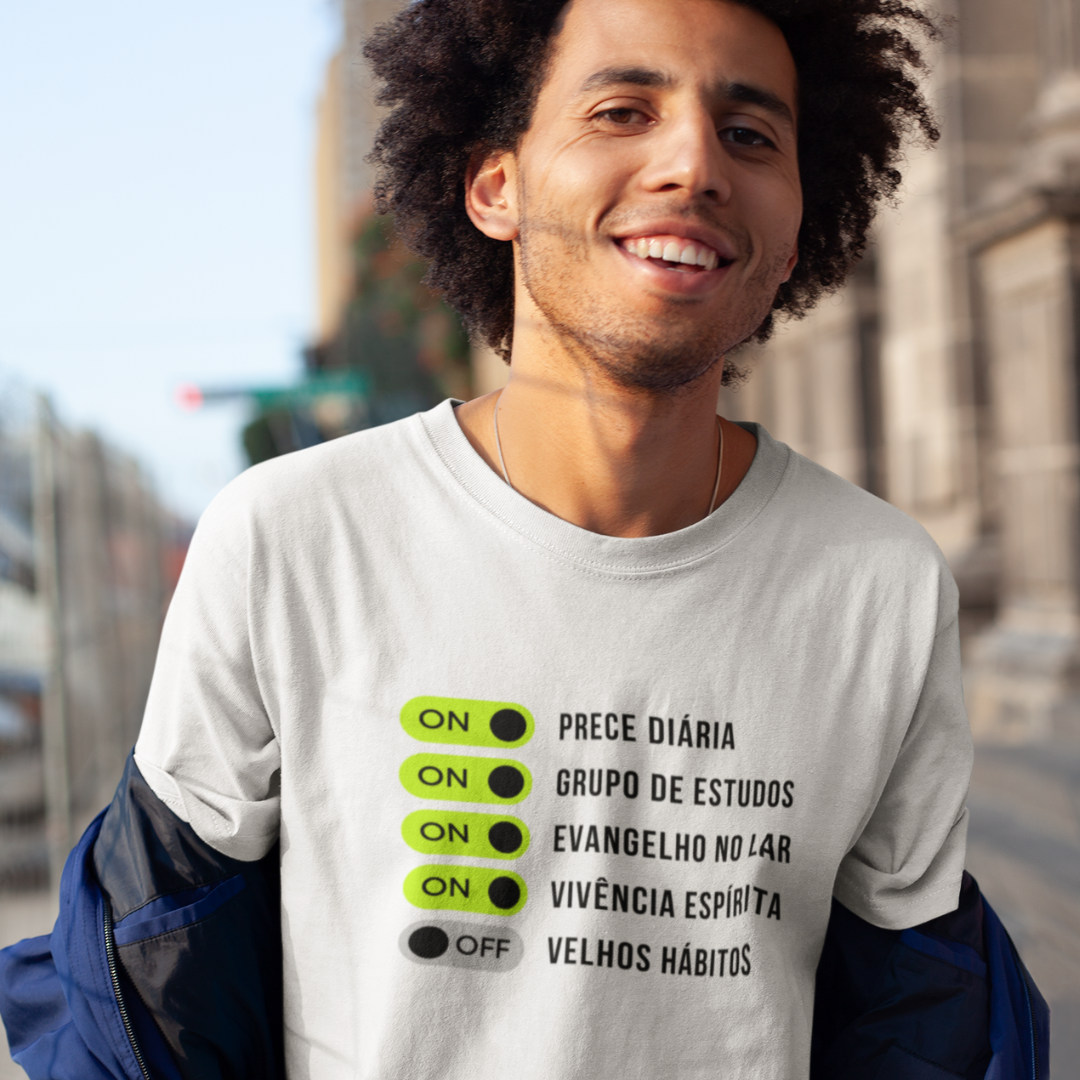 Camiseta Espírita Ser Espírita