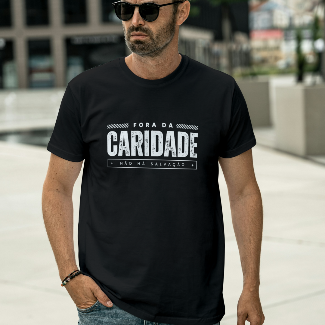 Camiseta Espírita Caridade