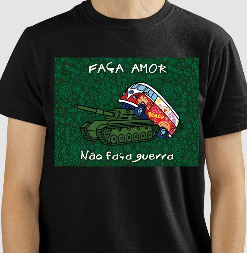 Camisetas Faça Amor