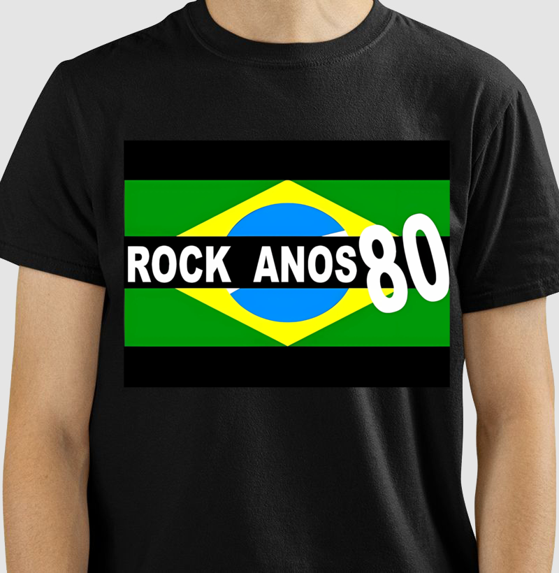 Camisetas Rock Anos 80