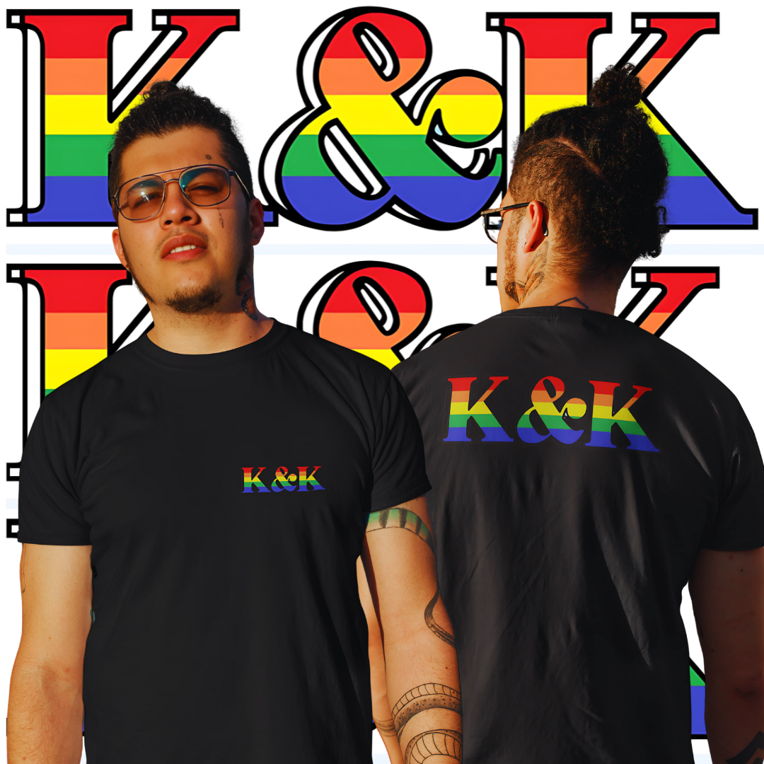 Camisetas k & K Frente e Costas