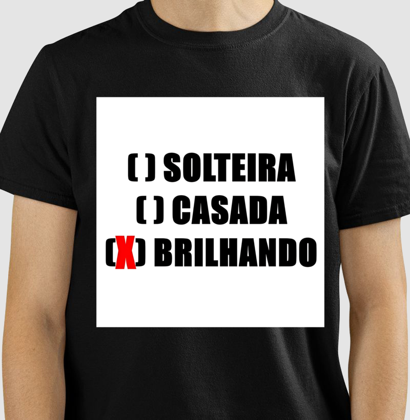 Camisetas Brilhando