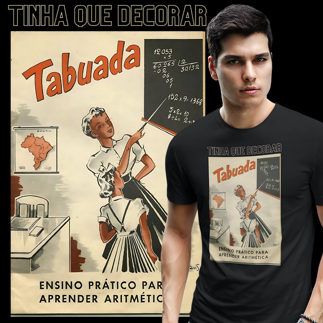 Camisetas Tabuada