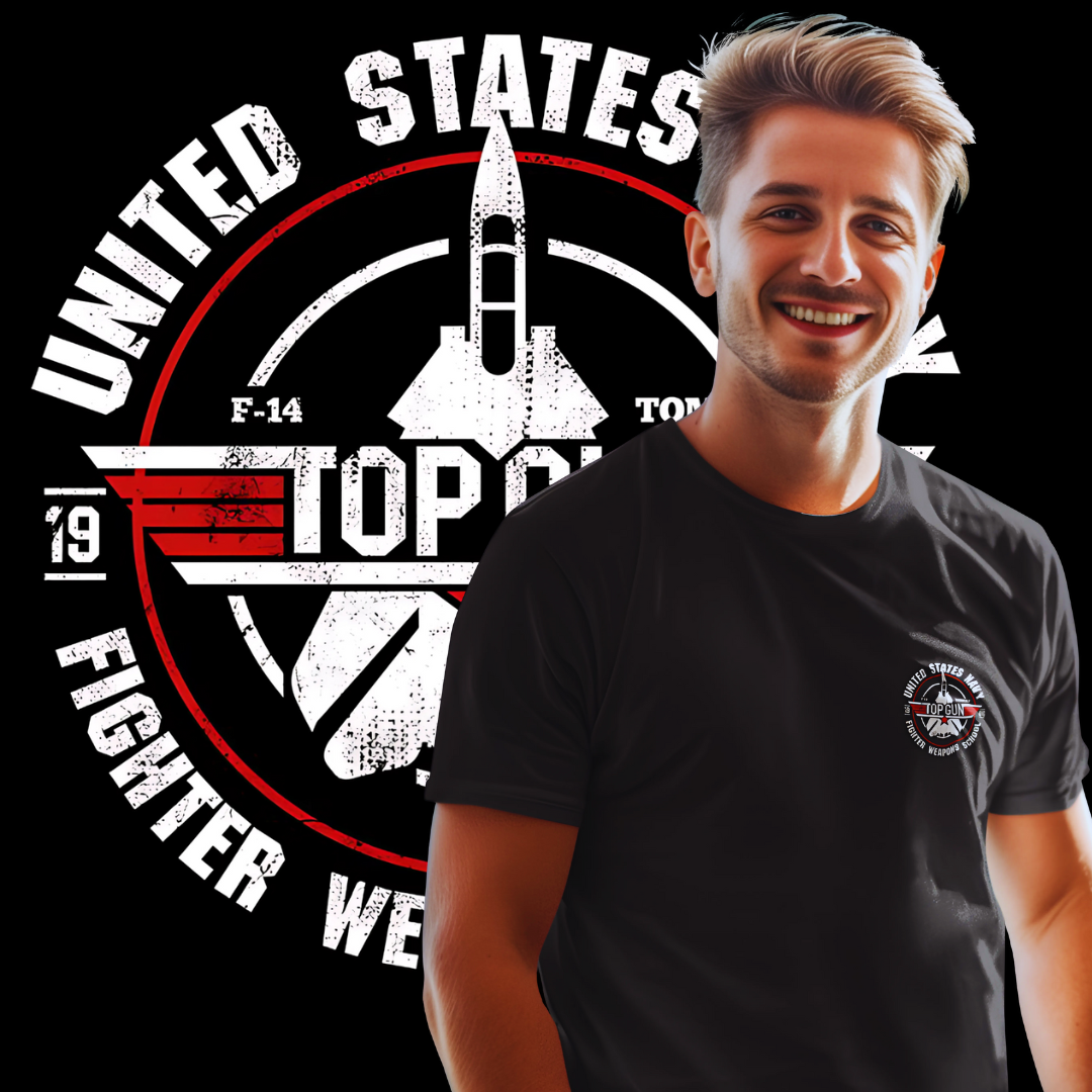 Camisetas Top Gun 2 Minimalista