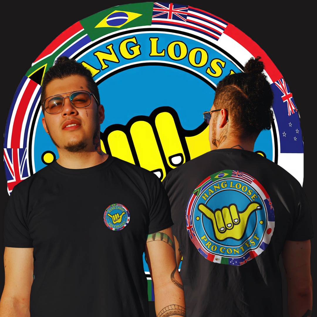 Camisetas Hang Loose Frente/Costas