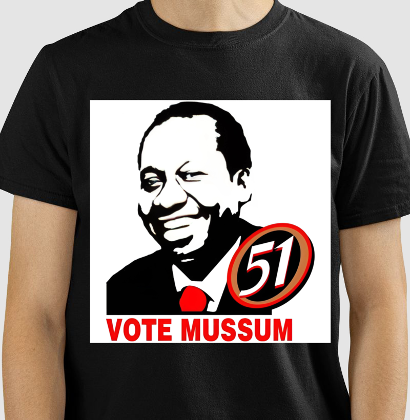 Camisetas Vote Mussum