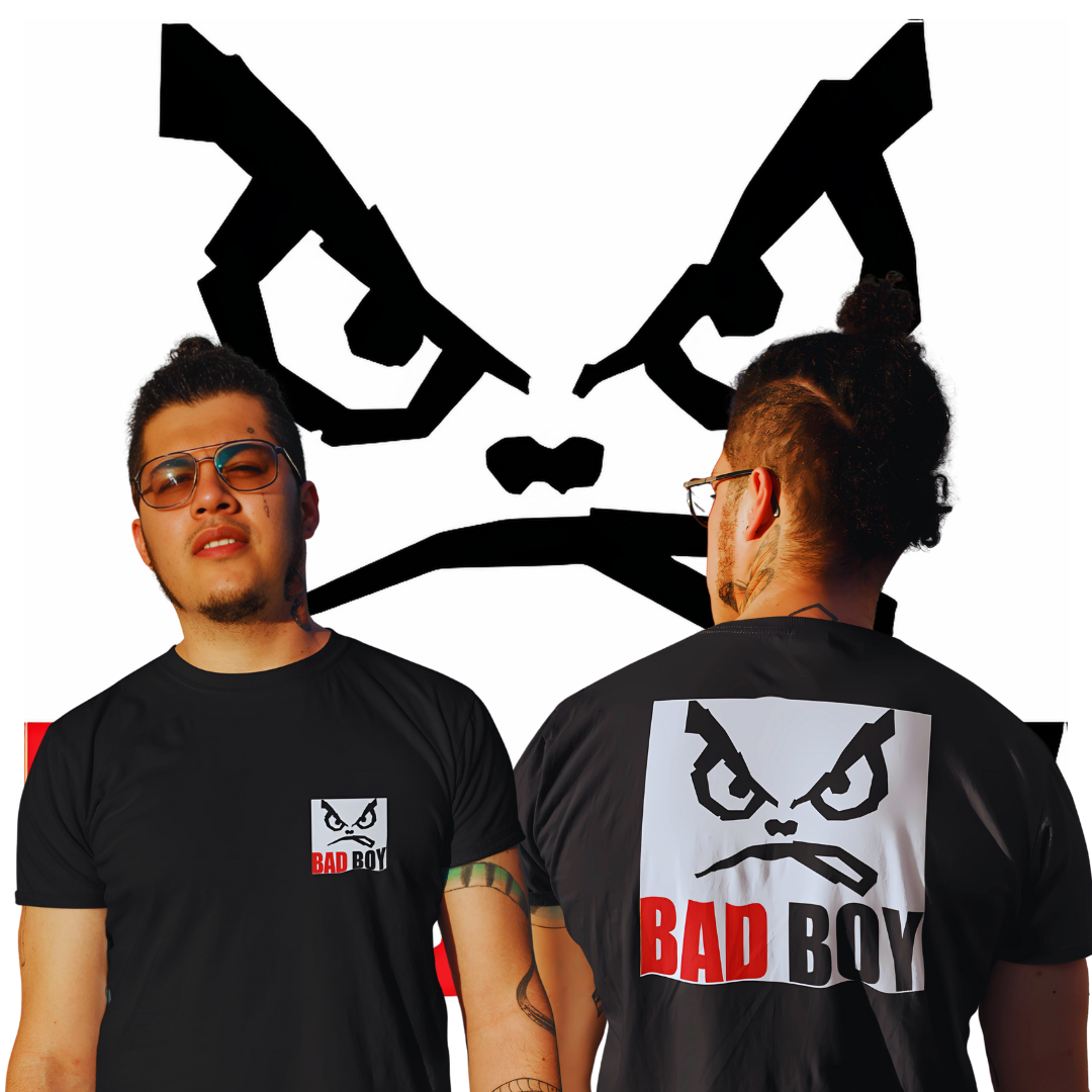 Camisetas Bad Boy Frente Costas