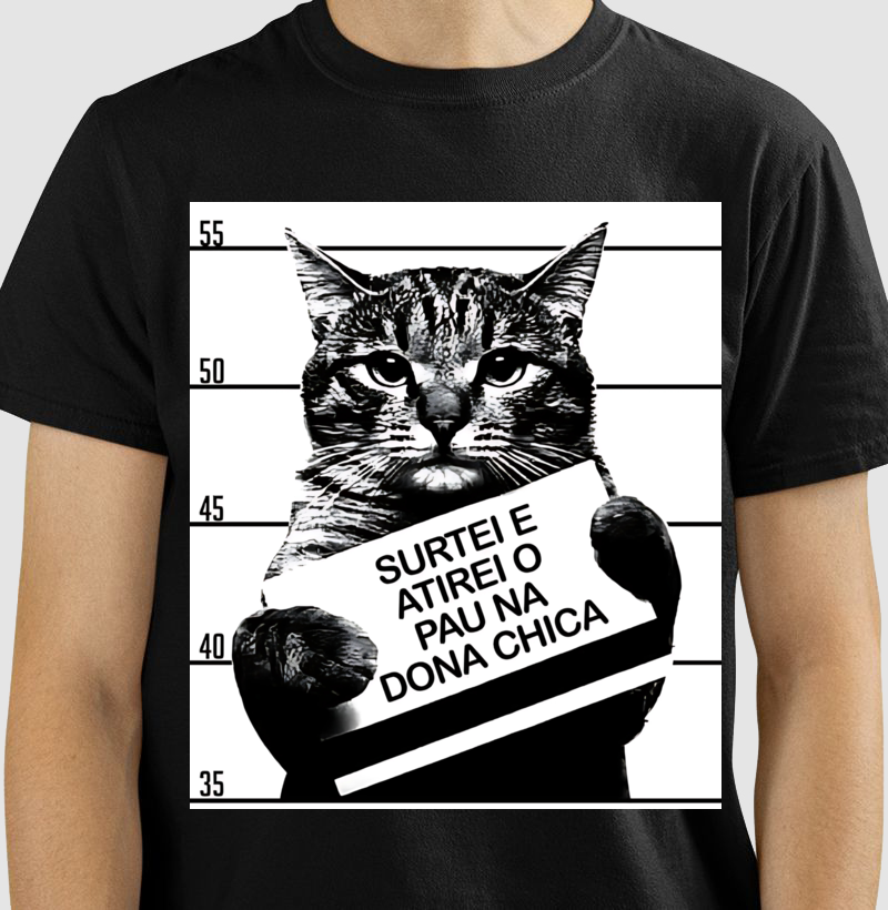 Camisetas Gato Surtei