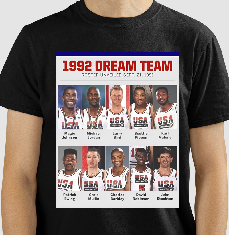 Camisetas Dream Team NBA