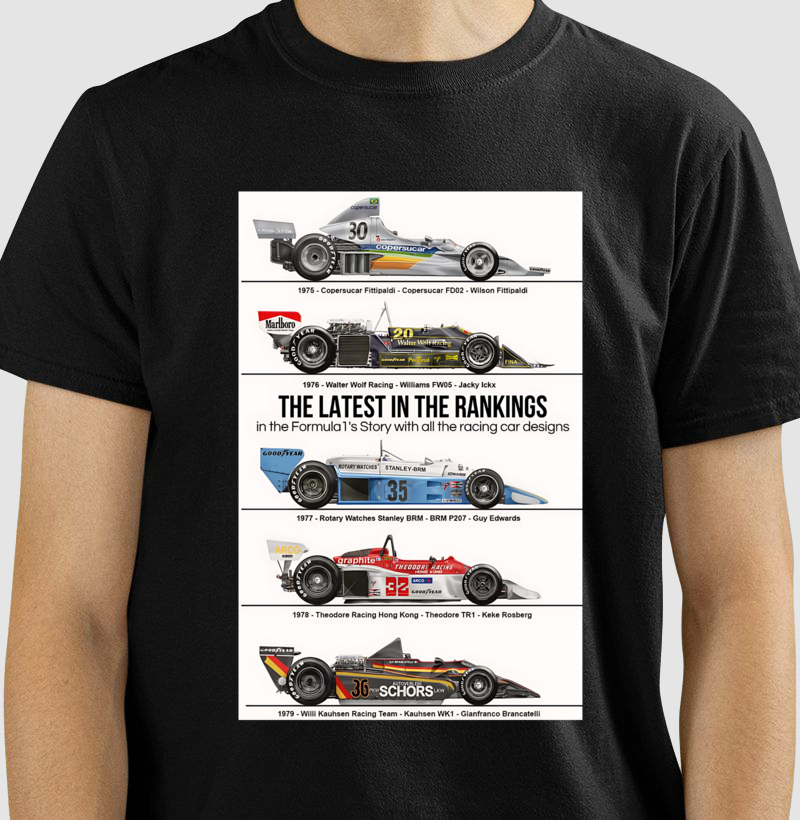 Camisetas Formula 1 Story