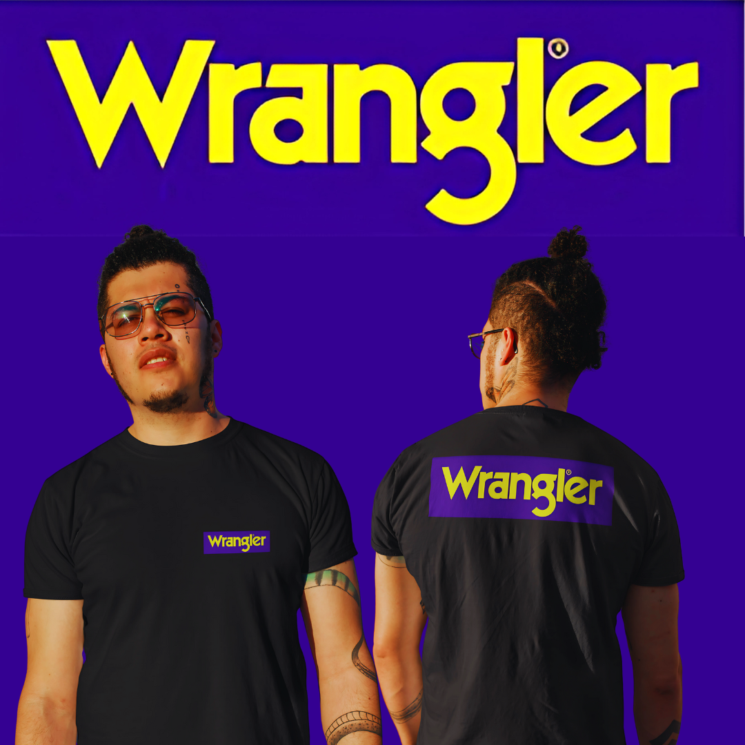 Camisetas Wrangler Frente e Costas