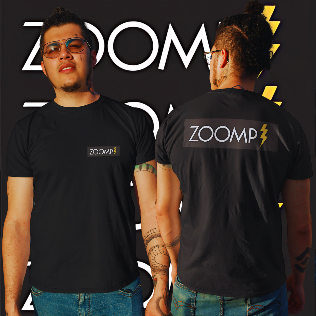 Camisetas Zoomp Frente e  Costas