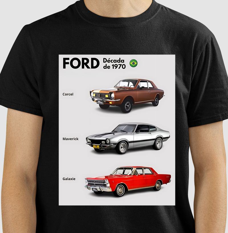 Camisetas Ford DC 70