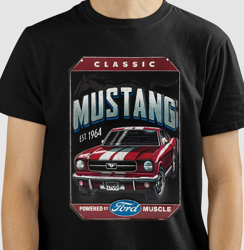 Camisetas Mustang 64