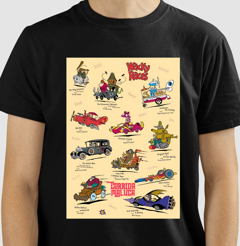 Camisetas Corrida Maluca