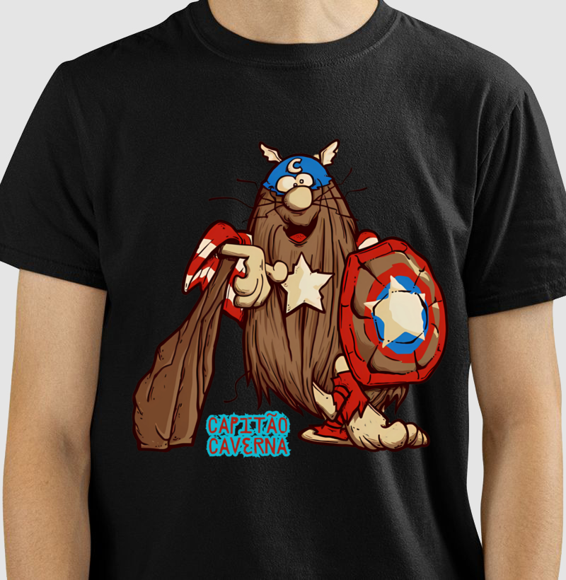 Camisetas Capitão Caverna