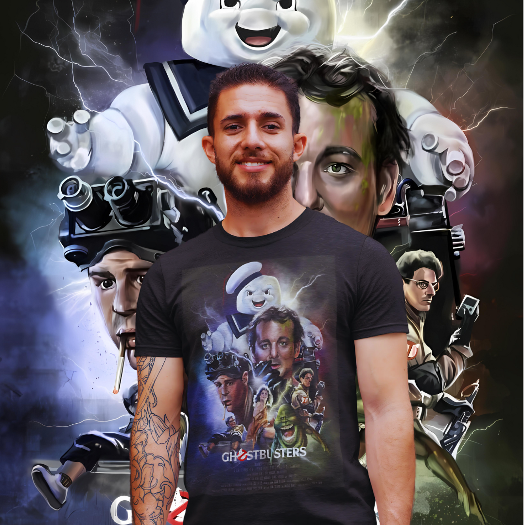 Camisetas Caça Fantasmas