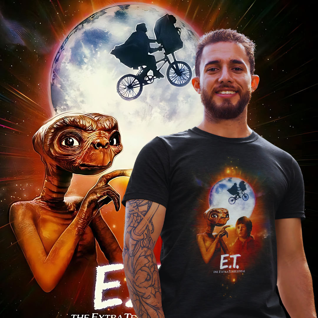 Camisetas Filme E.T.