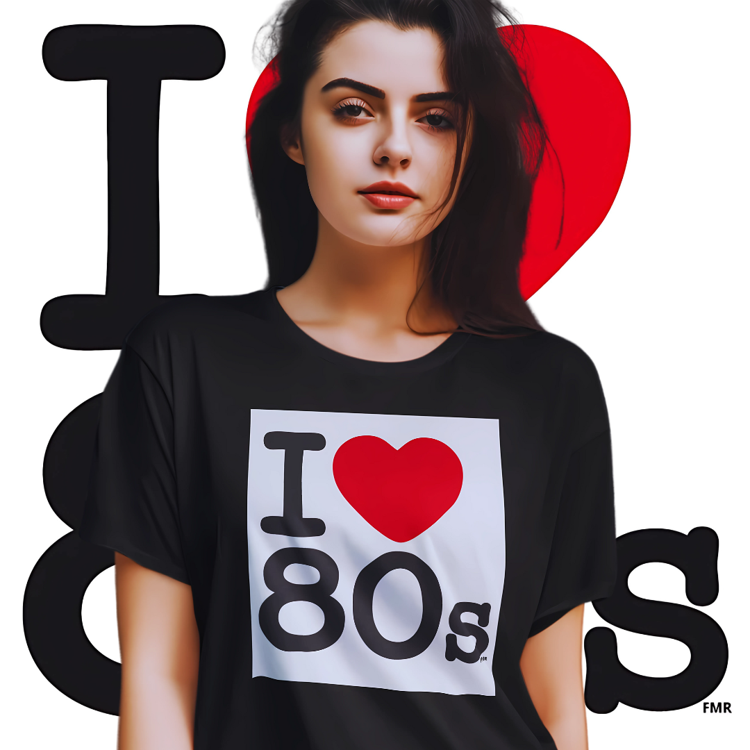Camisetas I Love 80