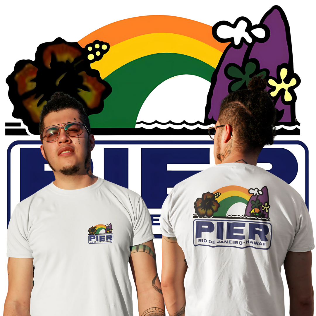 Camisetas Pier Frente e costas
