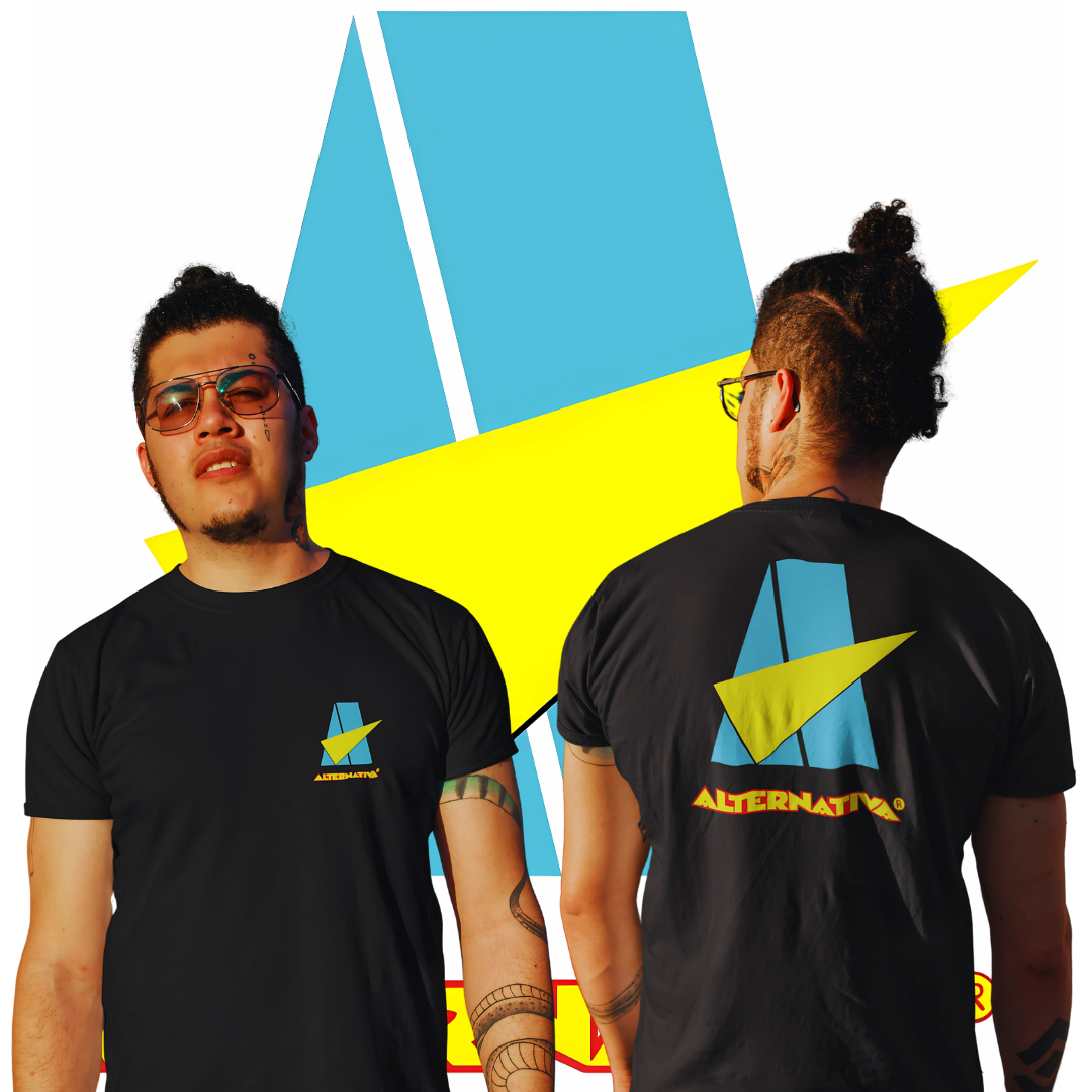 Camisetas Alternativa Frente Costas