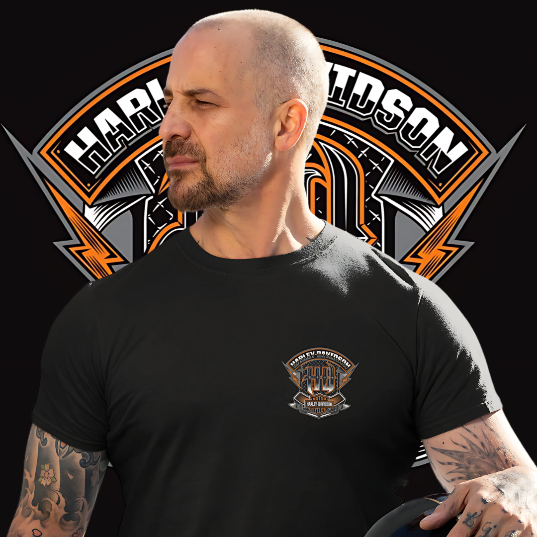 Camisetas Harley HD Minimalista