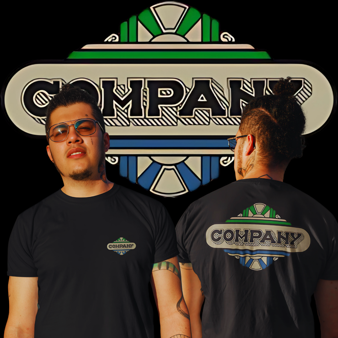 Camisetas Company Frente e Costas