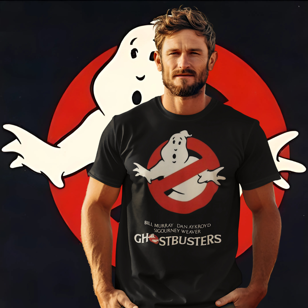 Camisetas Caça Fantasmas Logo