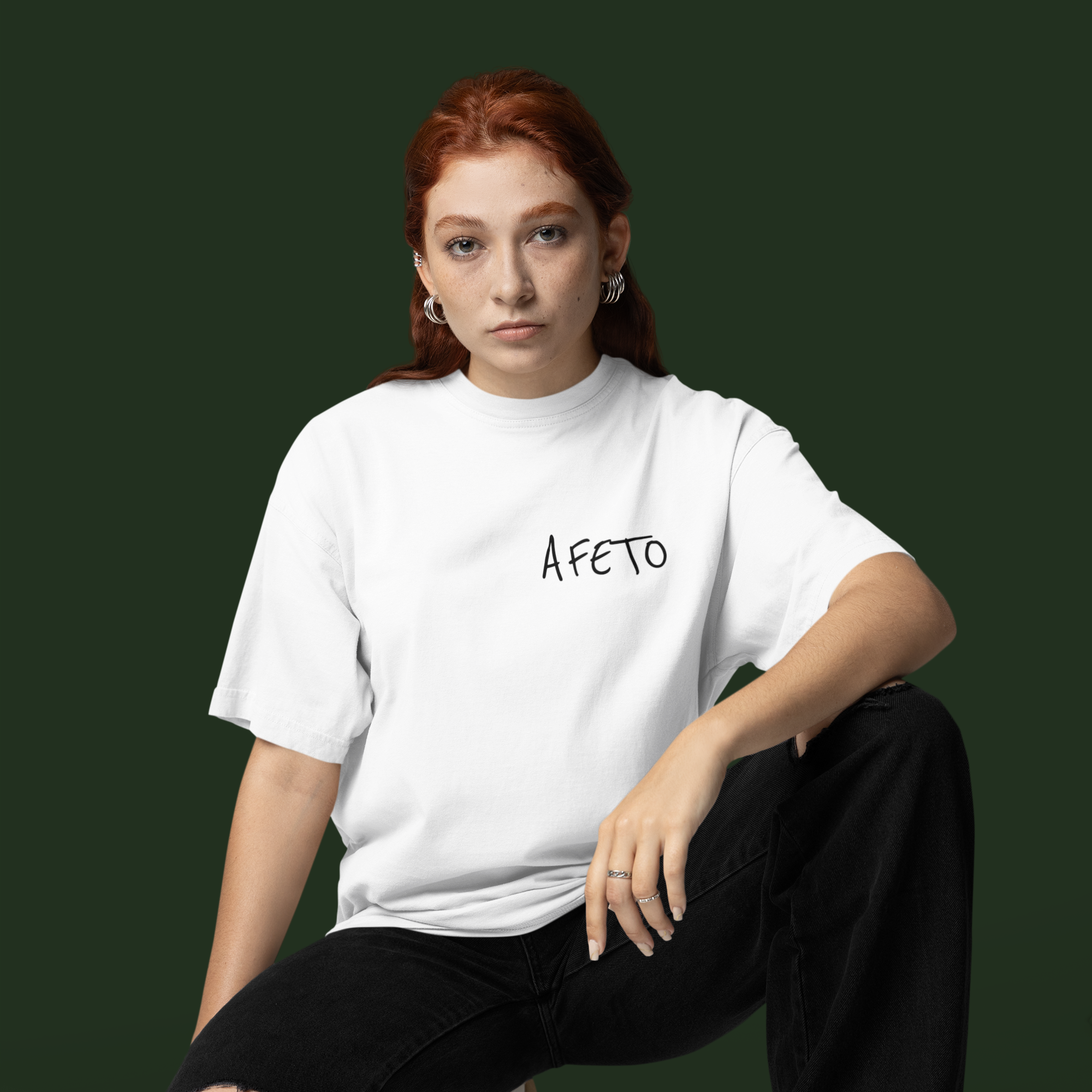 Afeto no Peito - Oversized