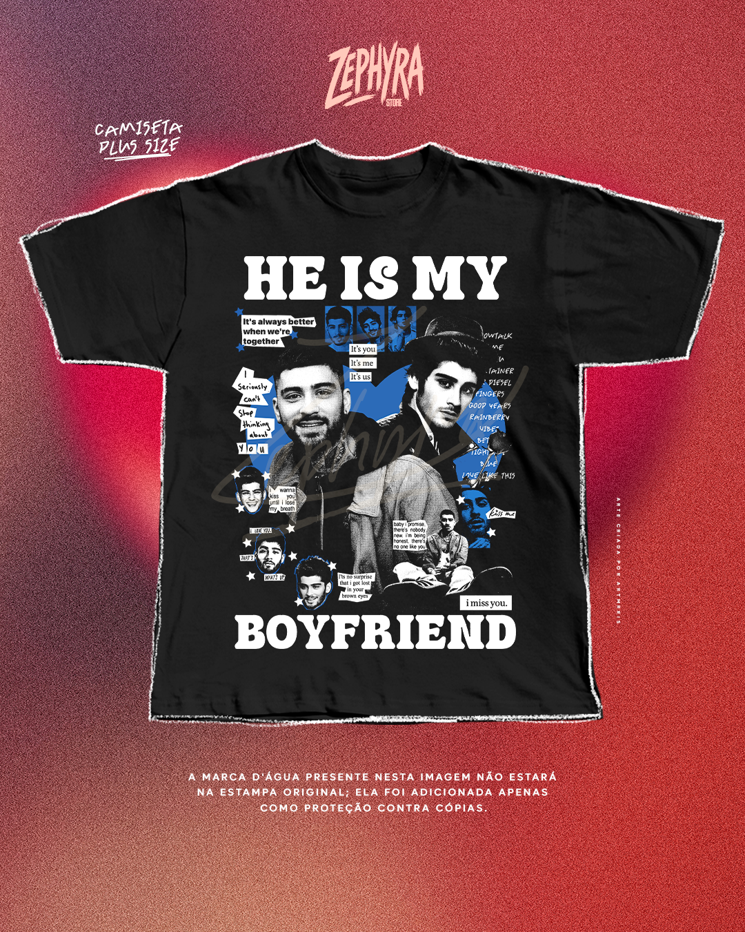 Plus Size - He Is My - Zayn Malik