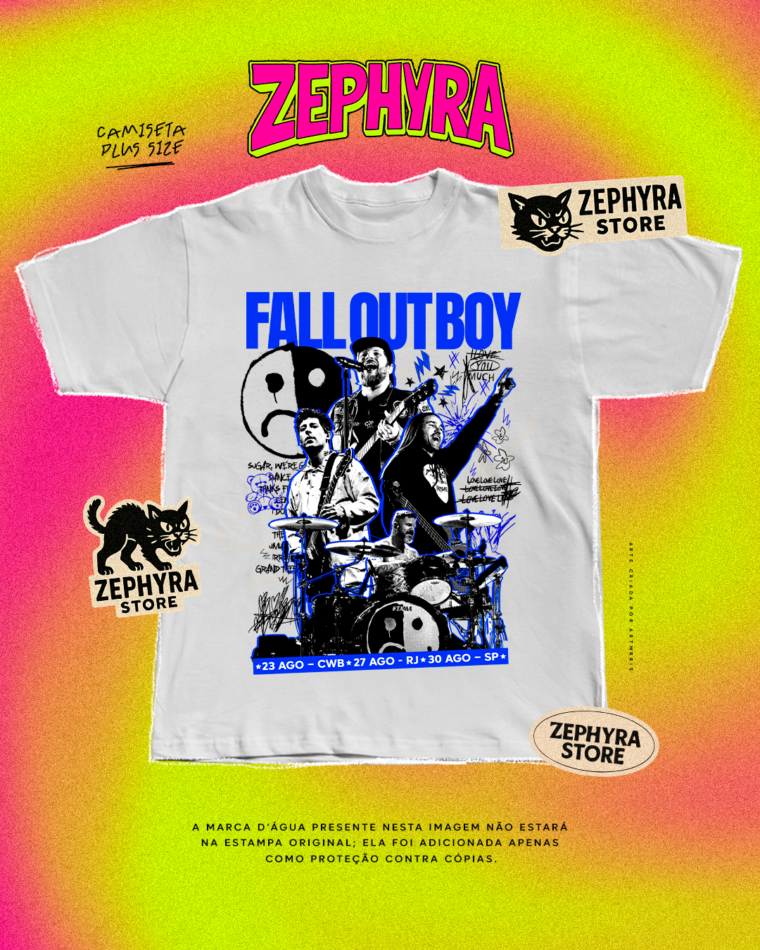 Plus Size - Fall Out Boy - Tour