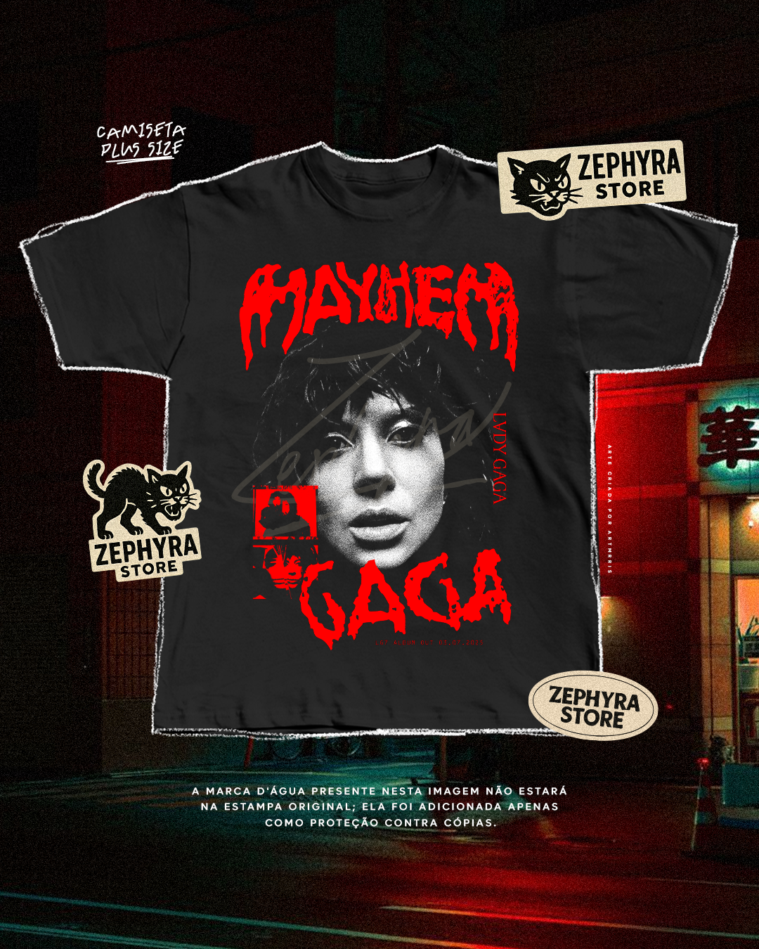 Plus Size - Mayhem - Lady Gaga