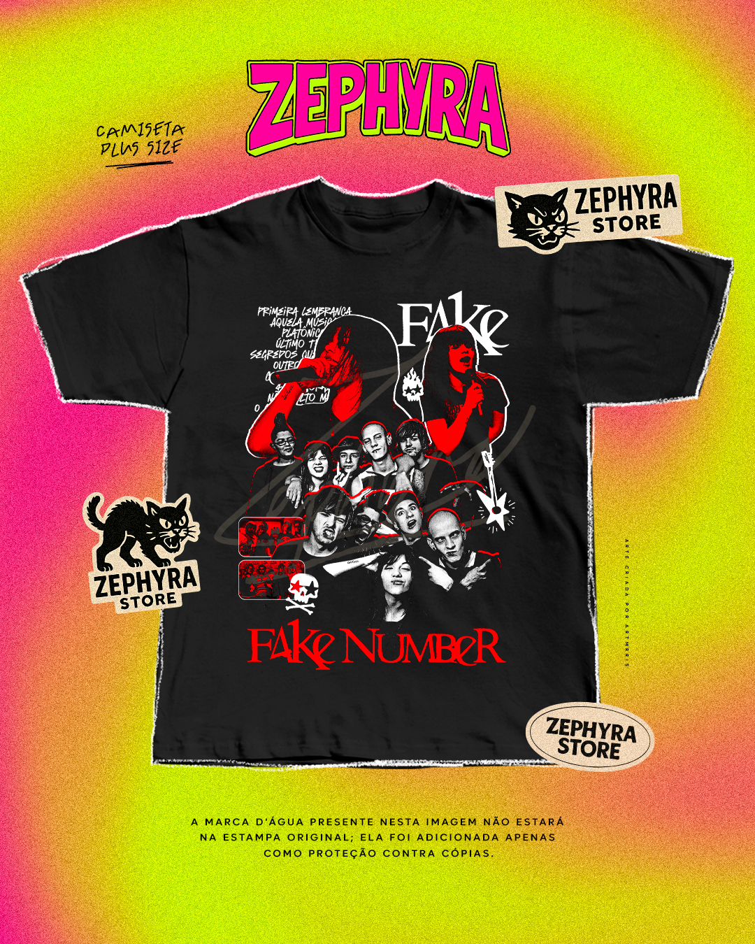 Plus Size - FAKE NUMBER - Tour