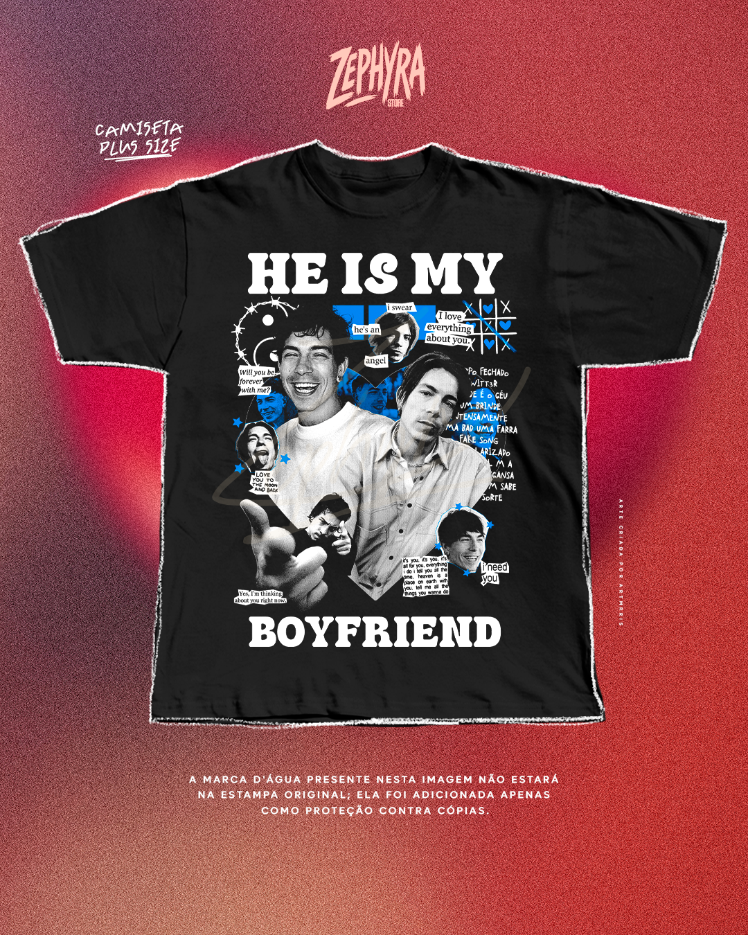 Plus Size - He Is My - Di Ferrero