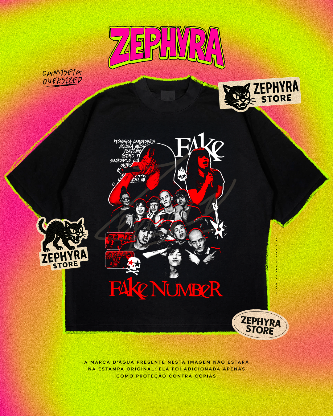 Oversized - FAKE NUMBER - Tour